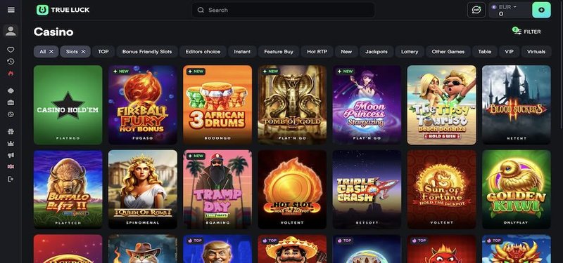 Explore trueluck casino live